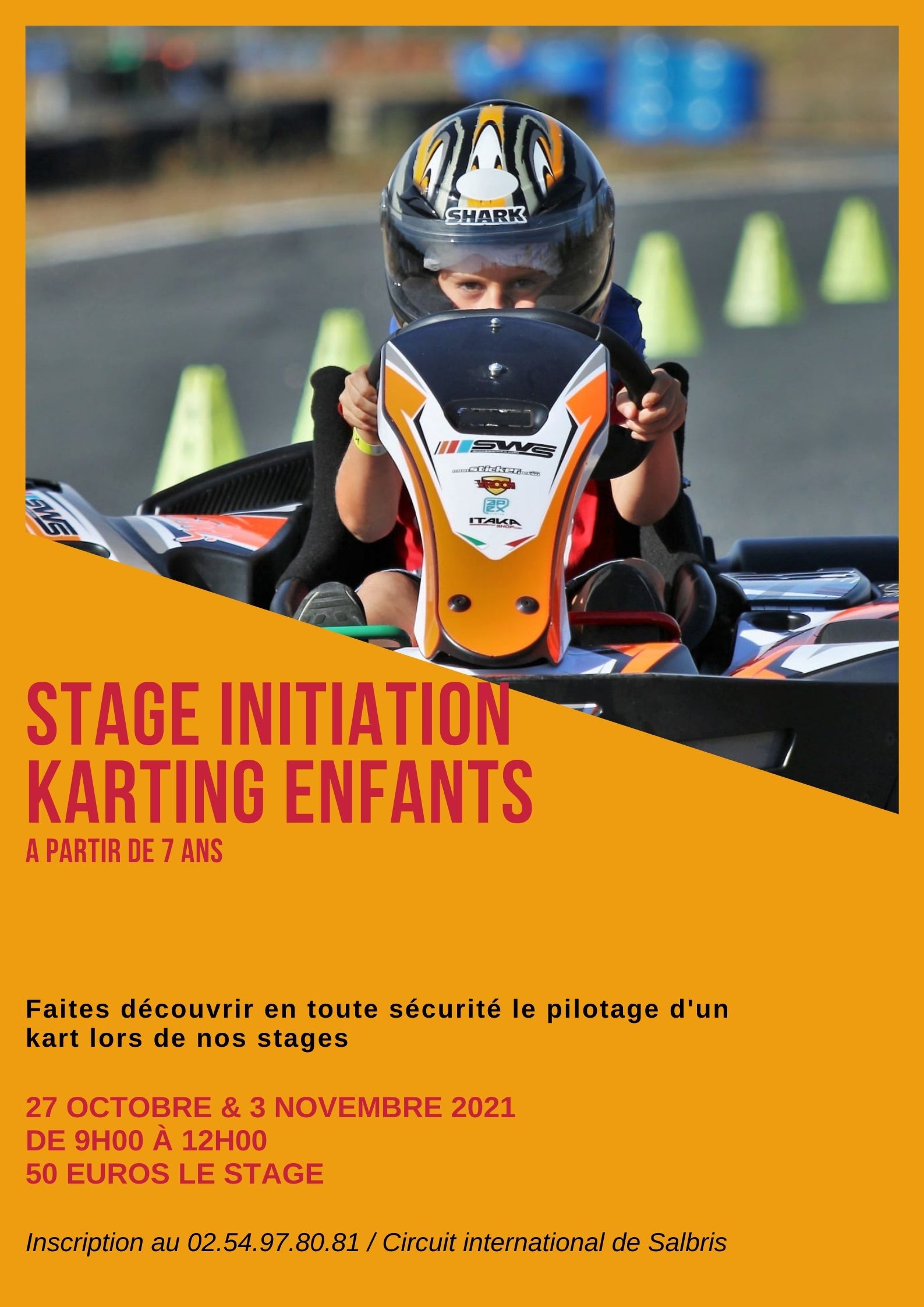 Stage initiation à partir de 7 ans