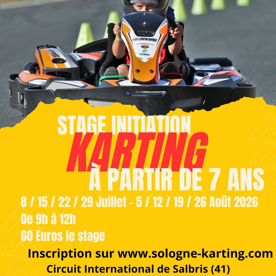 Sologne Karting / Kartagene propose des stages pour initier les enfants au kart.